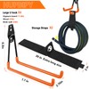 HUPBIPY Heavy Duty Garage Hooks 4 Pack, 7.7 inch U