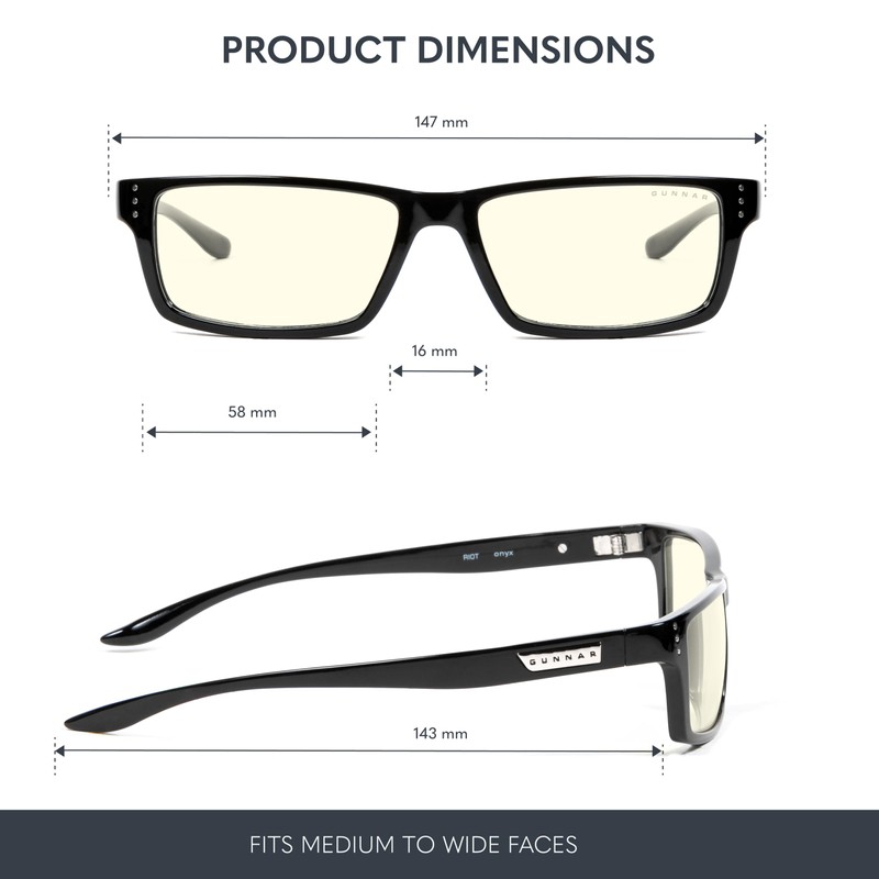 GUNNAR - Premium Gaming and Computer Glasses - Blocks 35%