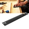 Aluminum Alloy Straight Ruler 25cm Precise Scale Professional for Woodworking
