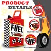 8HREST 36PCS Race Car Fuel Can Treat Boxes Racing Birthday