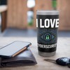 I Love Cybersecurity Enthusiast Digital Protection Stainless Steel Insulated Tumbler