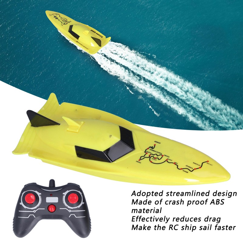 Remote Control Boats Toy 2.4 GHz Rechargeable Children Electric RC