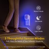 YUNLEX 2 Pack Plug in Night Light with Motion Sensor