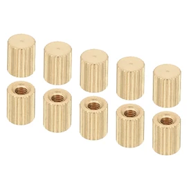 PATIKIL 10pcs M4x8x10mm Cap Nuts Acorn Nuts Screw Knobs Cap Inserts Bolt Covers Thread for Women New Ring Decorative Hardware Hardware Lamp Lighting Fixture