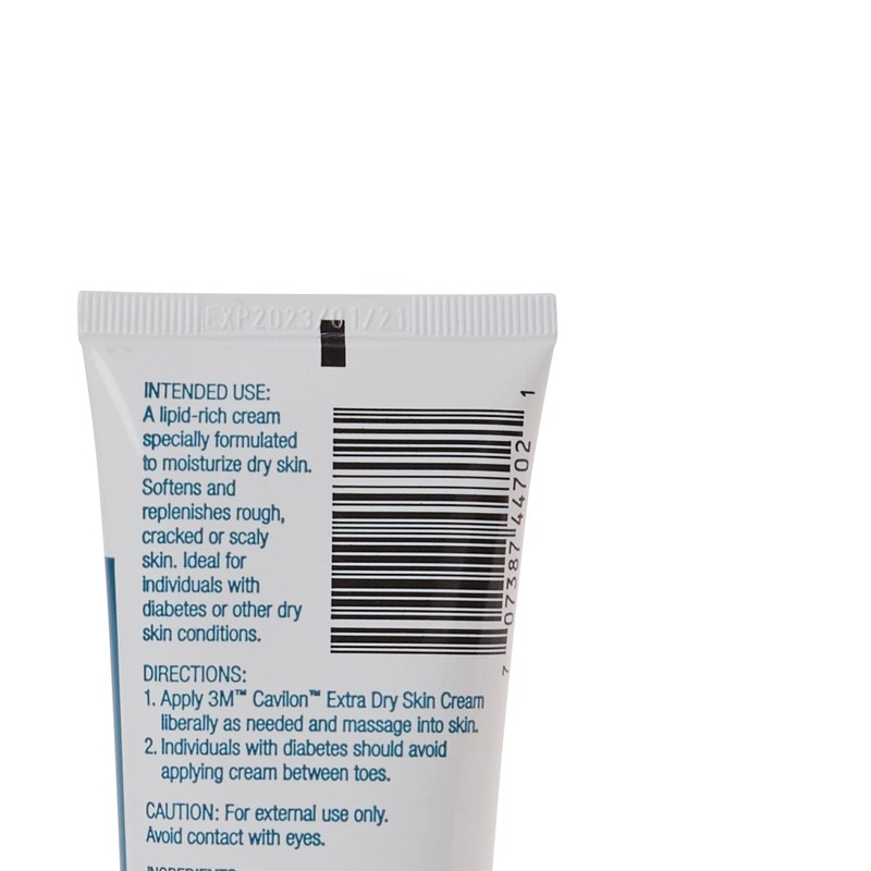 3M Cavilon Cream For Extra Dry Skin, Scented, Contains Glycerin