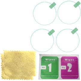 OCTelect Screen Protector Round Watch Display Film Smartwatch 33 mm/34 mm/35 mm/36 mm/37 mm/38 mm/39 mm/40 mm/41 mm/42 mm/43 mm/44 mm/45 mm/46 mm (34 mm)