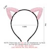 WHAVEL Cat Ears Headband Cute Cat Headband Fluffy Cat Ears