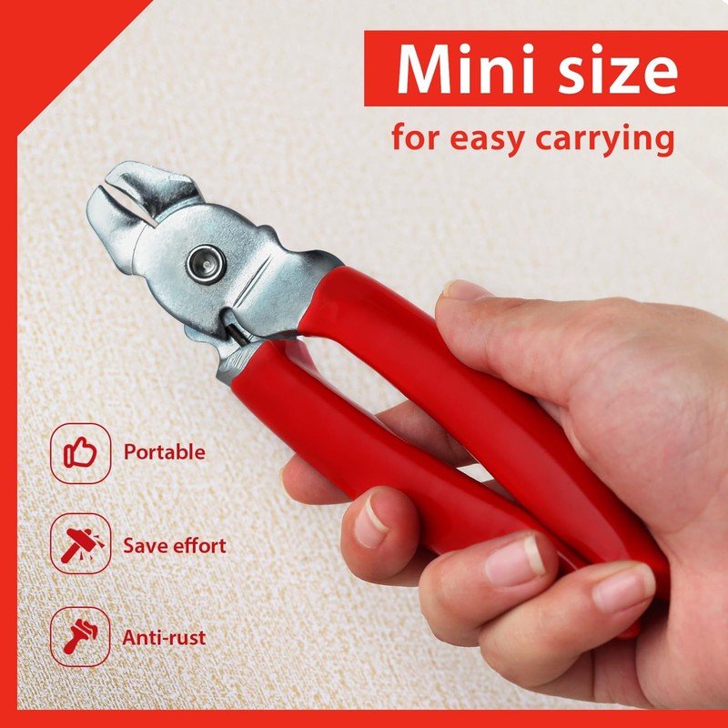 LEONTOOL Hog Ring Pliers 45 Degree Bend Hog Ring Pliers