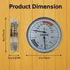 Sauna Thermometer and Hygrometer Combo – Precise Temperature & Humidity