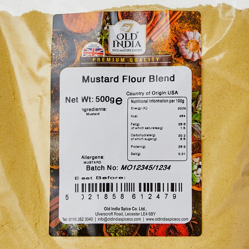 Old India Mustard Flour Blend 500g