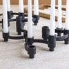 Design Ideas Eos Candleholders, Set of Five Cast Aluminum Modular