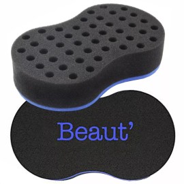 PureOriginal Magic Twist Barber Hair Sponge - For Dreads, Afros, Twists (1 Pack)