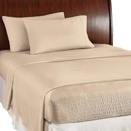 Collections Etc Bed Tite Soft Microfiber Sheet Set Fawn Full