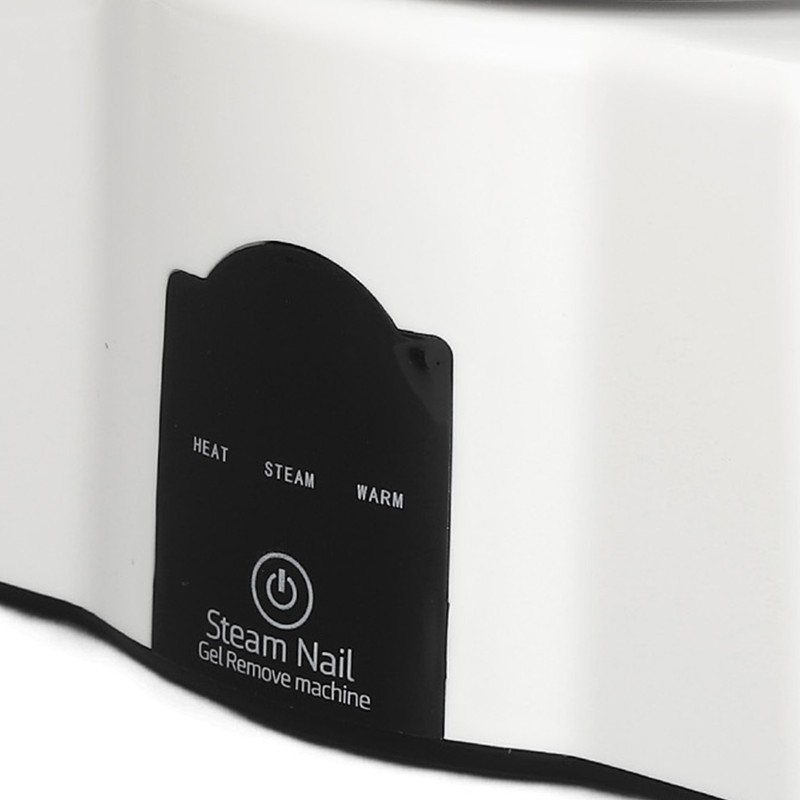 36W Steam Nail Polish Remover Machine Soak Steam Adjustable Heating