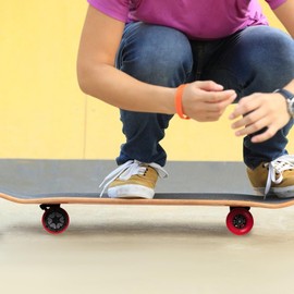 YUNLAIGOTOP Dual Motor Set, 250W Drive Scooter Hub Motors Speed Skateboarding Equipment with Good Connectors, DIY Brushless Hub Motor Kit for Long or Short Skateboards up to 35.43inch (Red)