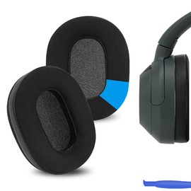 Geekria Sport Cooling-Gel Replacement Ear Pads for Sony ULT WEAR, WH-ULT900N Headphones, Ear Cushions, Repair Parts (Black)