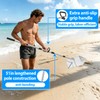 Sand Flea Rake Stainless Steel Beach Sand Sifter with Sharp