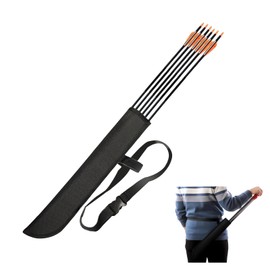 Merleu Hard Case Hip Quiver with Adjustable Belt,Wear-Resistant Arrow Quiver for Compound Bow,Quiver Arrow Holder for Archery, Hunting Lightweight Archery Quiver