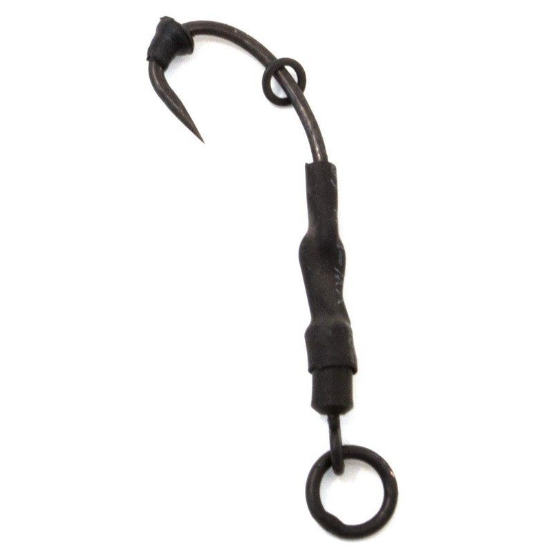 Pack of 10 Phoxinus Ronnie Rigs All black with Teflon
