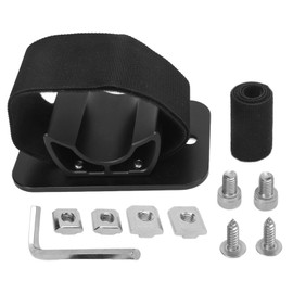 Bike Rear Wheel Holder Set, Car Rooftop Bike Rear Wheel Rack Quick Release Roof Rack Aluminum Alloy Bike Rear Wheel Mount for Car Coupes Hatchbacks (Black)