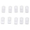 100Pcs TF2005A 8P8C RJ45 Connector CAT6 Unshielded Ethernet Crystal Head
