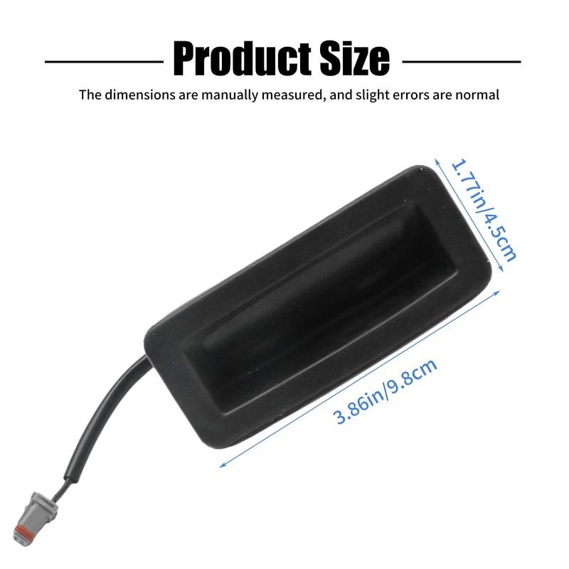 Ollanoos YUZ500020 Tailgate Release Handle Switch Rear Door Release Handle