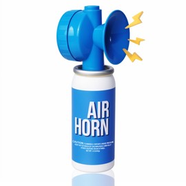 1.4oz Air Horn, Loud Boat Mini Safety Air Horn Can, Sports Event Starting Horn, Mini Small Compressed Blow Fog Bear Horn, Celebrate Victory