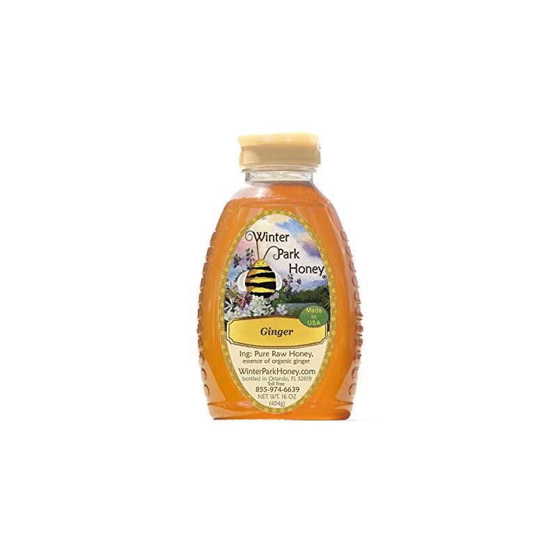Ginger Honey | Winter Park Honey (Pure Raw Unfiltered)