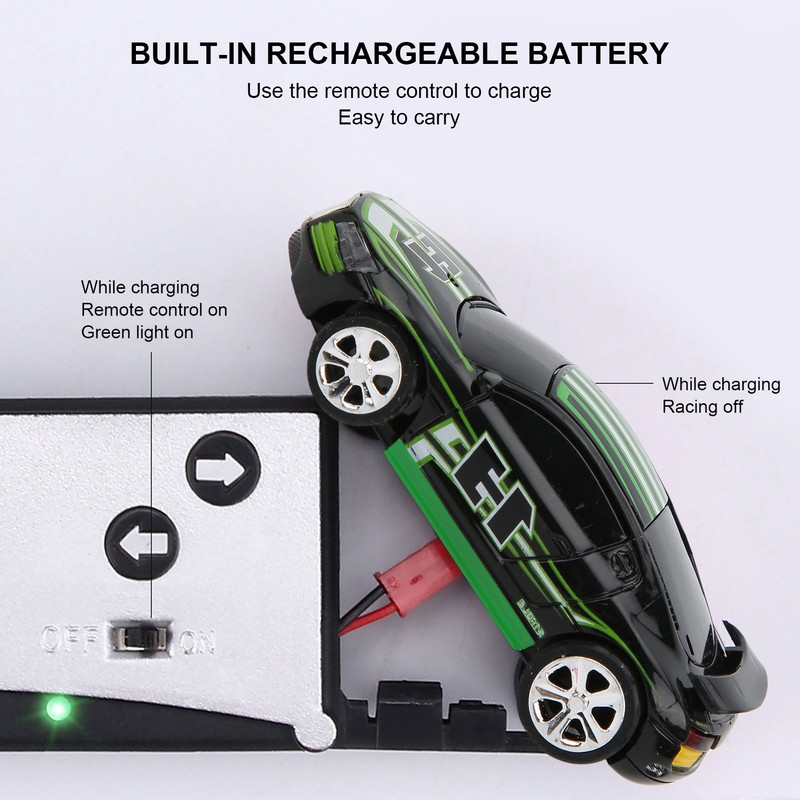 Mini RC Car with Can Box Power Induction Fourway Remote