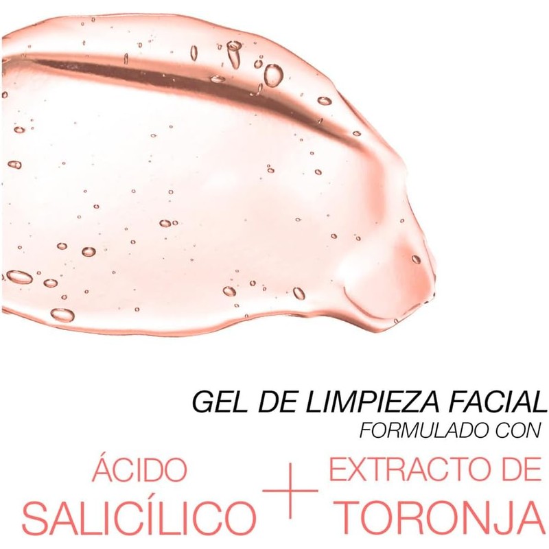 Neutrogena Gel Limpiador Facial Deep Clean Intensive Toronja Ácido Salicílico