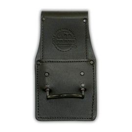 Graintex Hammer Holder Ambassador Series Color Top Grain Leather, Hammer Loop, Leather Tool Holster, Construction Workers, Electricians, Framers, Drywall Contractors (Black)