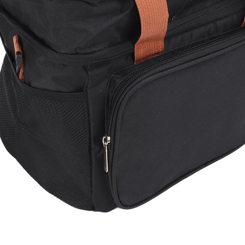 Lunch Bag 2 Deck Messenger Large Capacity Waterproof Leakage Proof