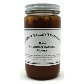 Mohawk Valley Trading Company Raw Honey: American Bamboo Honey - Raw, Organic, Unfiltered