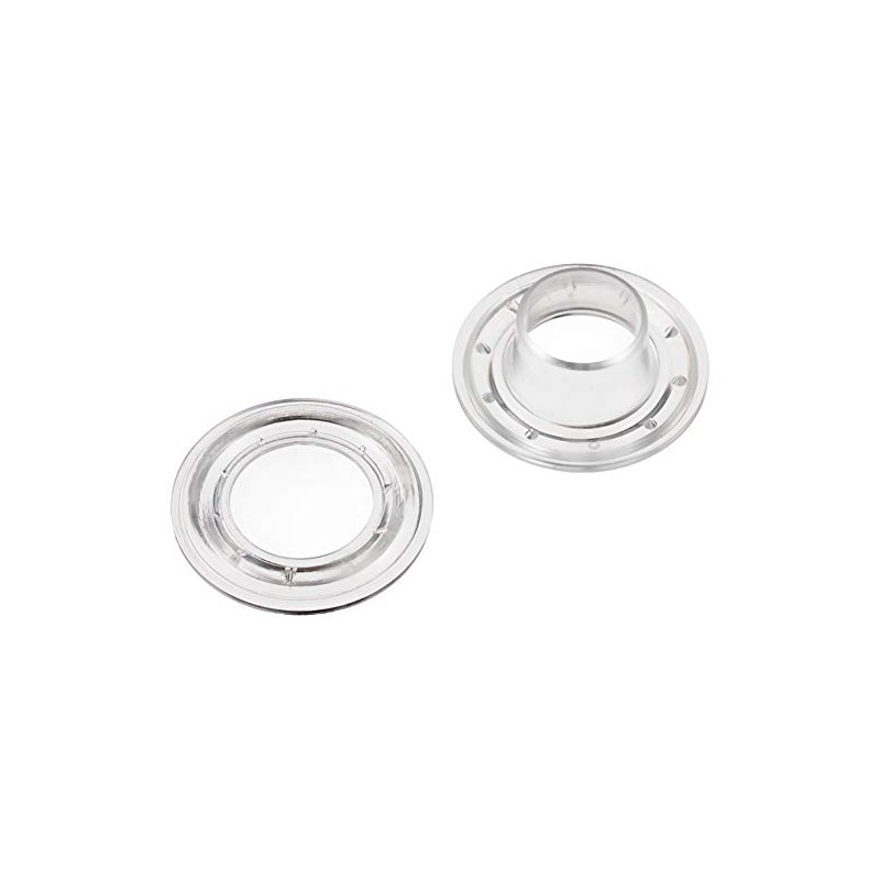 TRUSCO(トラスコ) 両面ハトメ プラスチック製 10MM 20組入り