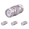 XRDS -RF - 4 conectores UHF PL-259 hembra a hembra