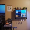 Bestier 25" LED Gaming Floating Shelves for Wall, Wall Mounted