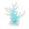 Deco 79 Glass Coral Decorative Sculpture Ombre Home Decor Statue
