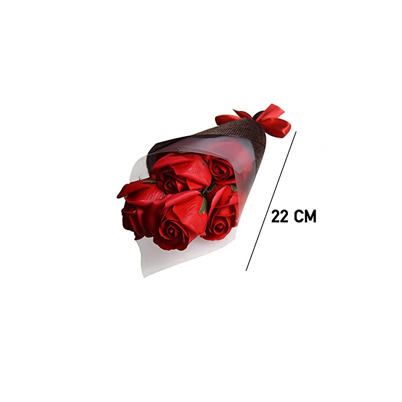 Mikamax - Red Rose Black Box - Gift Set Rose