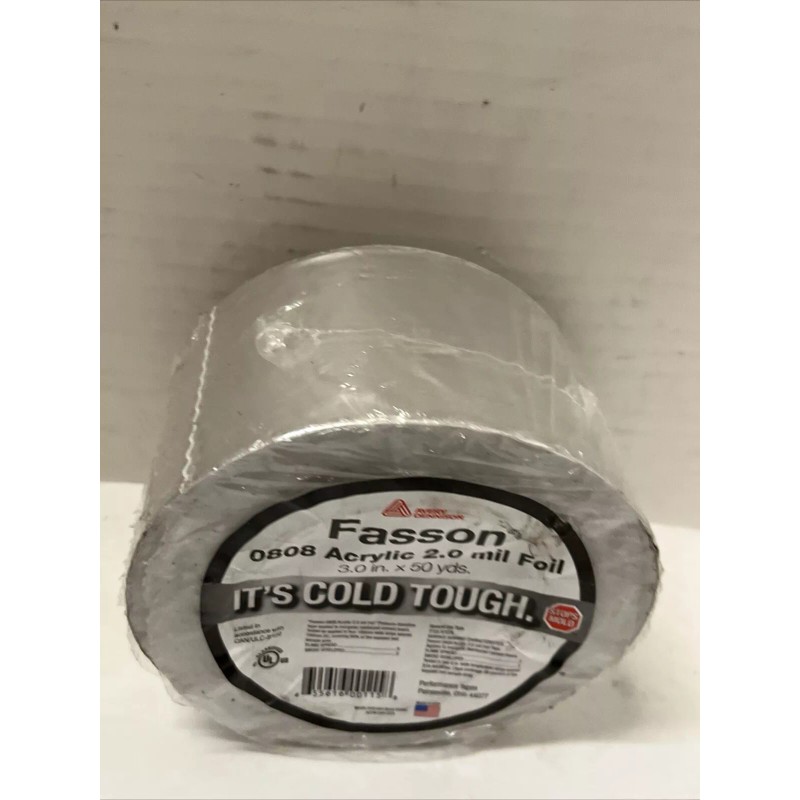 Avery Dennison 0808 Acrylic 2.0 mil Foil Tape 3.0 in