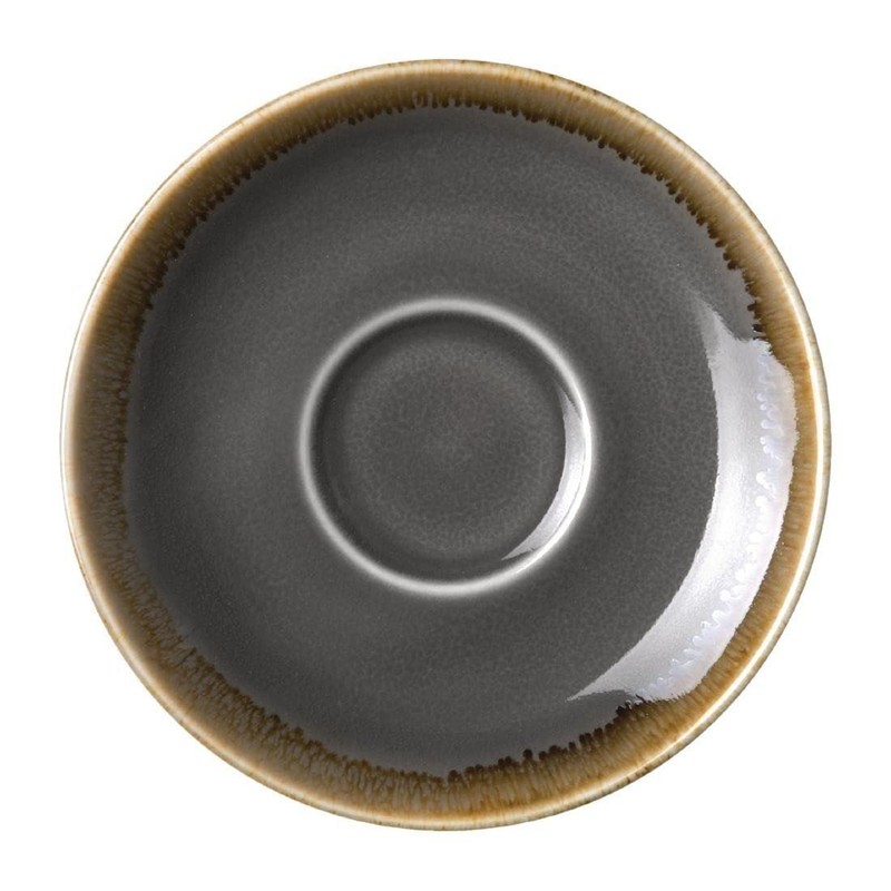 Olympia Kiln Espresso Saucer Smoke Innovative Design with New Useful