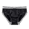 LingDooo - Calzoncillos de Seda Pura para Mujer, con Varios