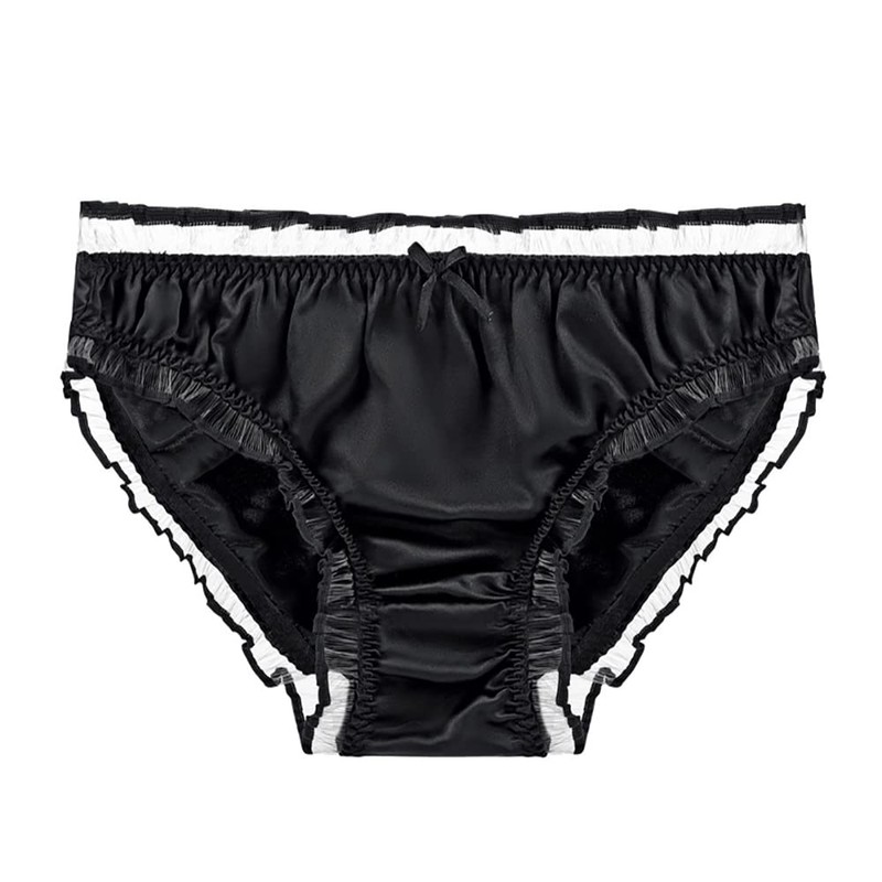 LingDooo - Calzoncillos de Seda Pura para Mujer, con Varios