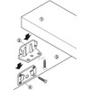 Gedotec Bed Connector Metal Bed Angle for Bed Constructions -