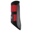 Woof Wear Club Brushing Boots - Black/Red Horse Boot Size