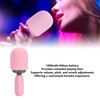 Bluetooth Microphone Clear Sound Phone Connection Wireless Karaoke Mic Speaker