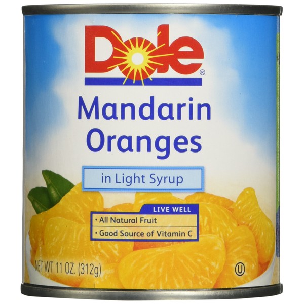 Dole Mandarin Oranges Can, 8 Count