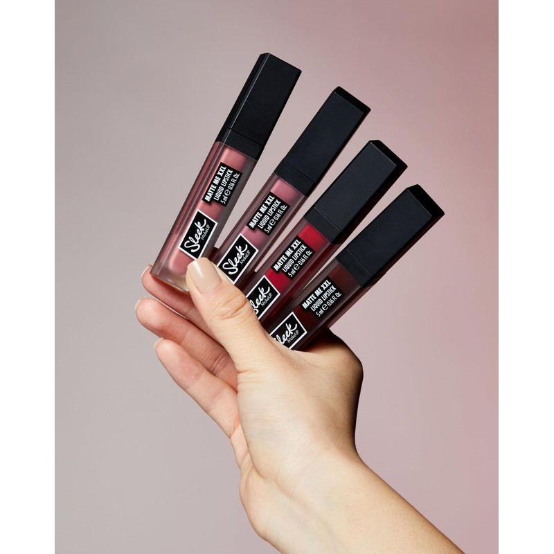 Sleek MakeUP Matte Me XXL Liquid Lipstick, High Impact Colour,