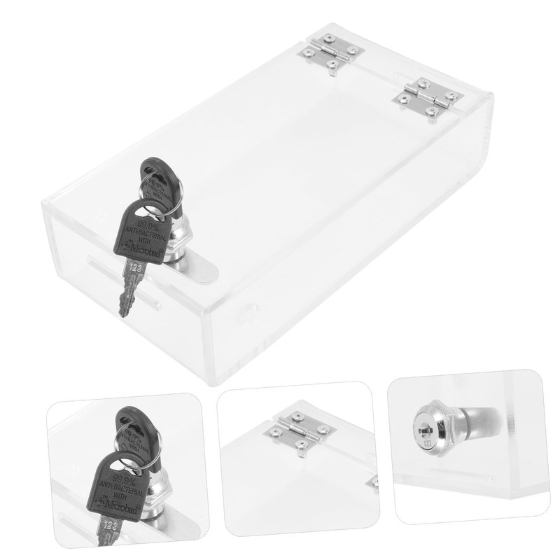 WOONEKY Phone Storage Habit-Breaking Lock Box Emergency Access Tool Lightweight
