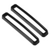 Car Front Grille Trim Bright Black UV Protection Coating Replacement