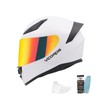 Motorcycle Full Face Helmet for Unisex-Adults DOT Approved WS-609 Motorbike